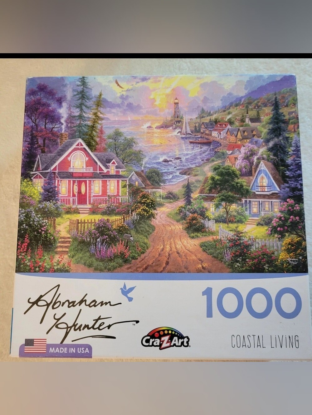 Abraham Hunter Cra-Z-Art Coastal Living 1000-Piece Puzzle - Multicolor